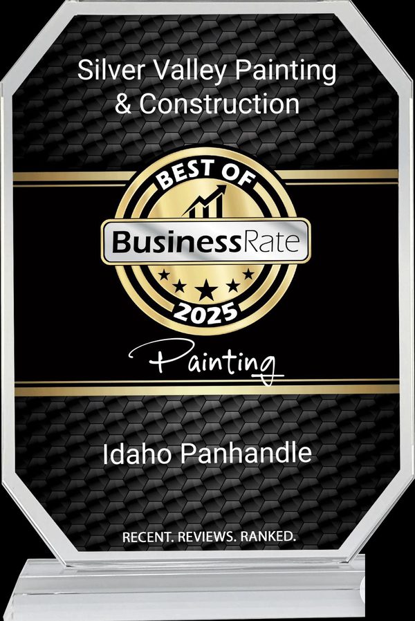 BusinessRate Best of 2025 — Silver Valley Painting & Construction, Idaho Panhandle